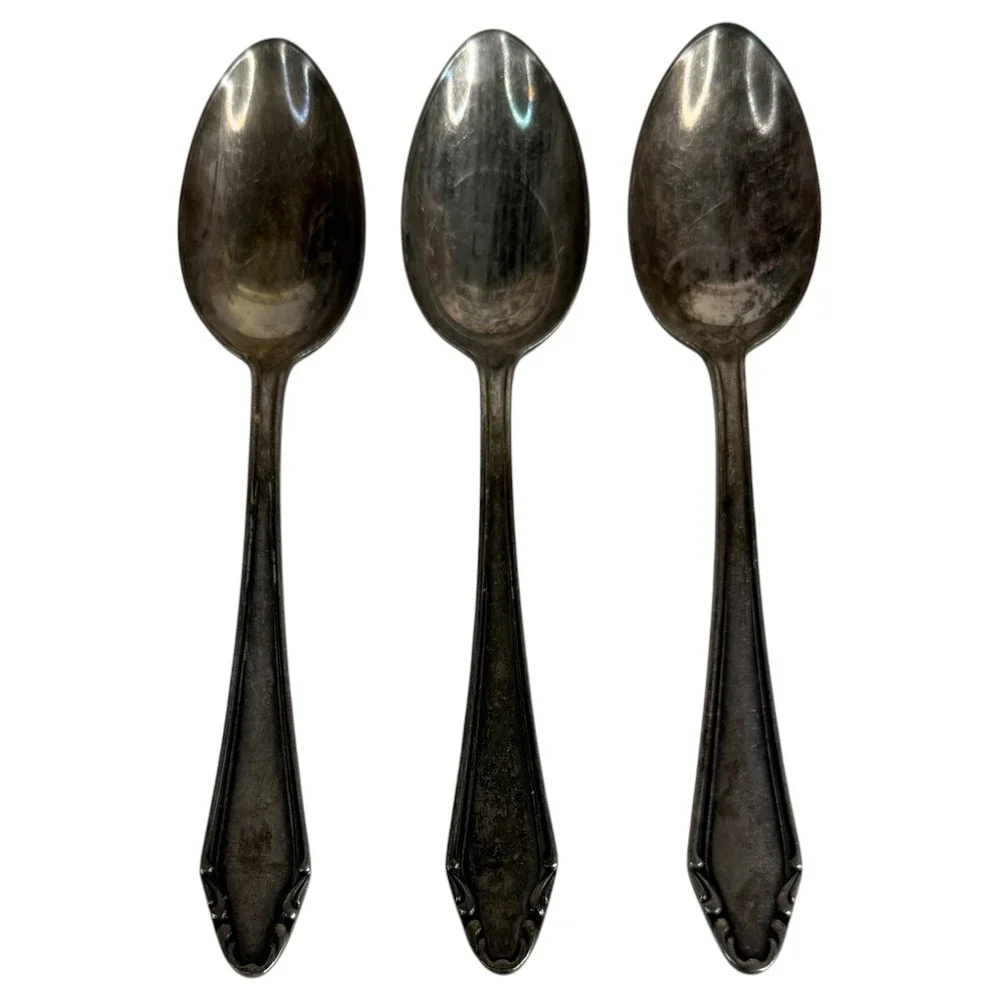 11 Walter Breuker W&B 100 Rostfrei Teaspoon Silverplate Vintage Set Made Germany